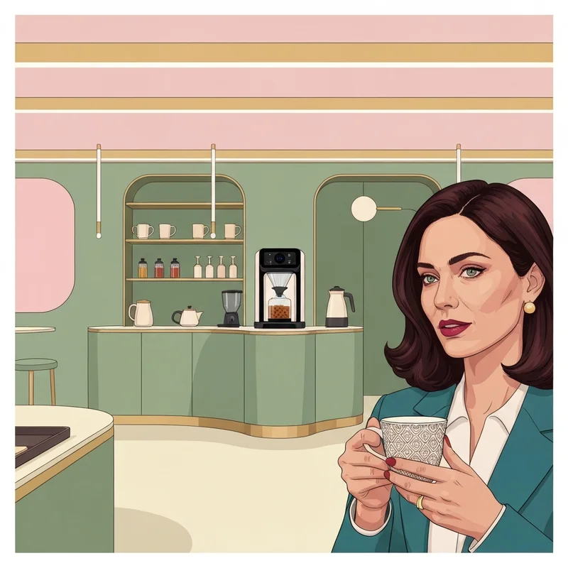 A comparison of the starbucks chagee aesthetic featuring a modern teahouse interior.