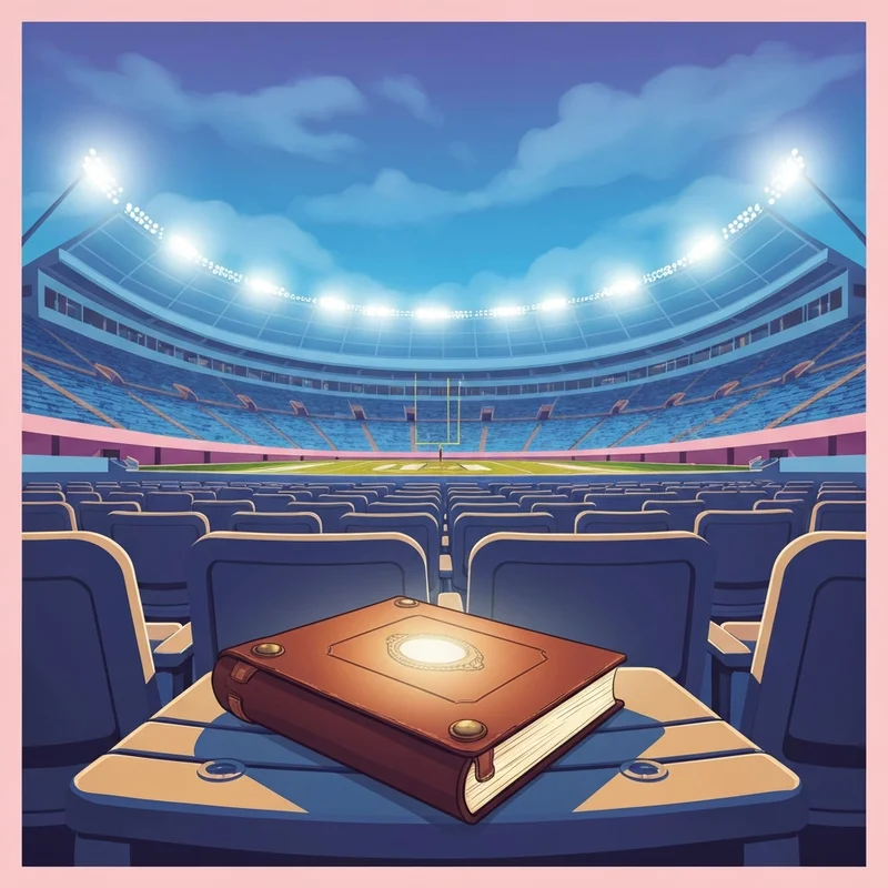 A cinematic view of fans in a stadium celebrating, representing the community of the Black Shoe Diaries.