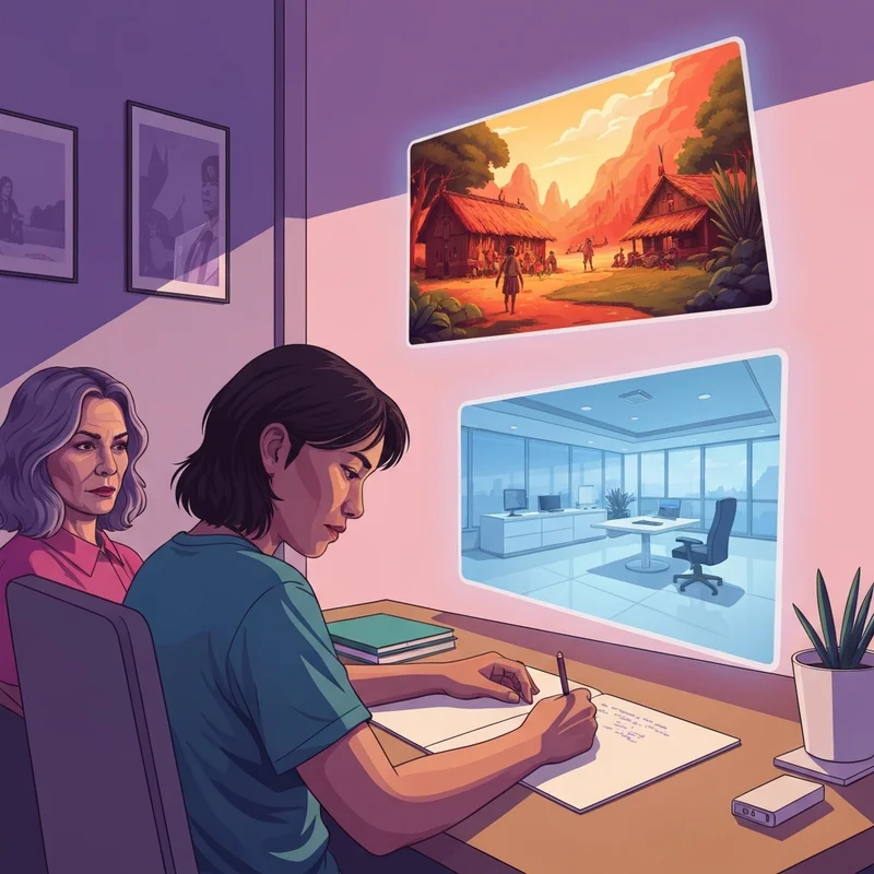 A young person navigating dual identities while reading the absolutely true diary of a part-time indian pdf.