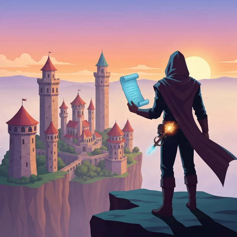 A high-level OSRS player overlooking Great Kourend after completing the kourend diary osrs.