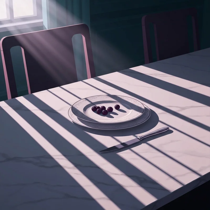 A dark academia themed setting reflecting the aesthetic of Girl Dinner Olivie Blake.