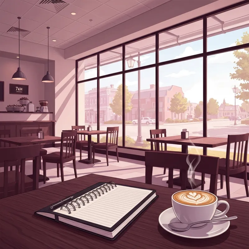 A professional commuter enjoying a coffee at a dunkin donuts address 17112 during their morning routine.