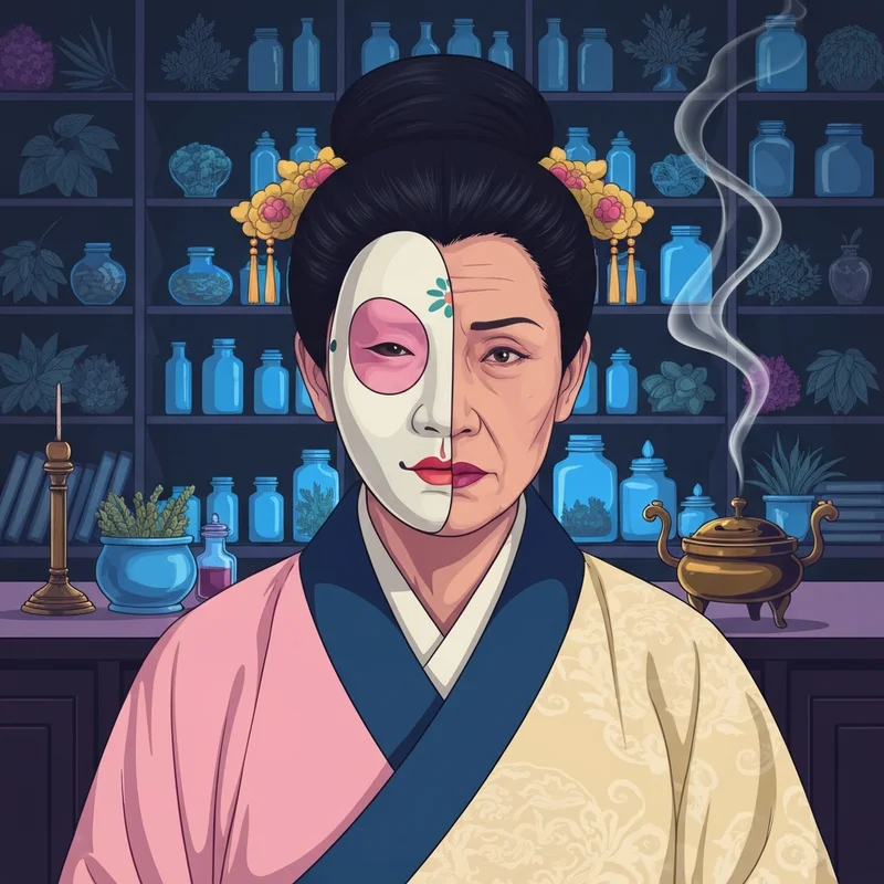 A detailed character study of Suirei apothecary diaries showing the duality of her identity and her pharmaceutical expertise.