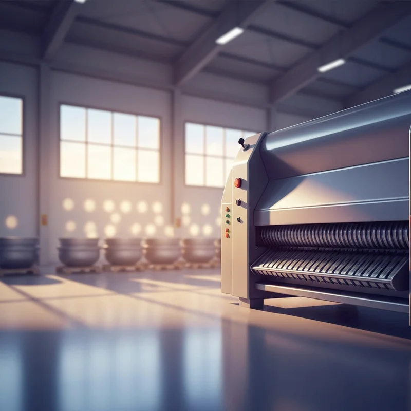 A high-capacity industrial 500 liter bowl choppers for sale usa on a clean factory floor.