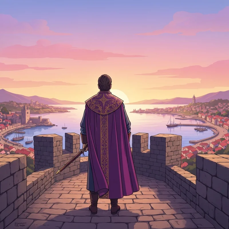 A player character showcasing the rewards of the osrs ardougne diary while overlooking the city.