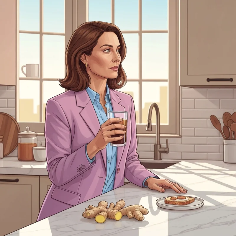 A woman managing her morning routine to see if can coffee make you bloated.