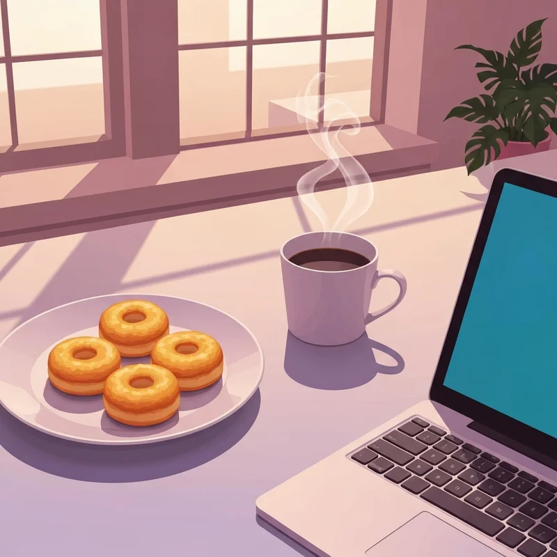 A professional woman enjoying homemade dunkin egg bites during her morning work routine.