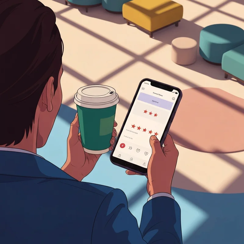 A professional traveler using the Starbucks Marriott partnership to earn rewards.