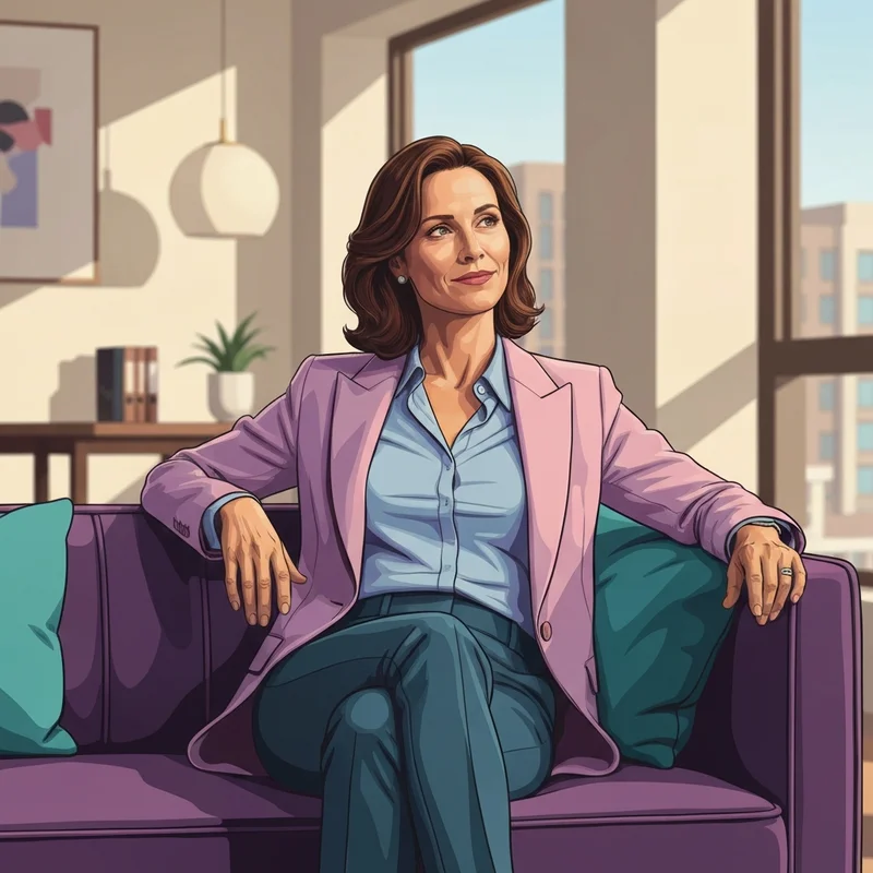 A woman reflecting on how can stress cause bloating in her high-pressure daily life.