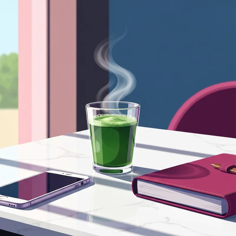 A glass of vibrant green tea latte representing the lifestyle associated with starbucks green matcha powder.