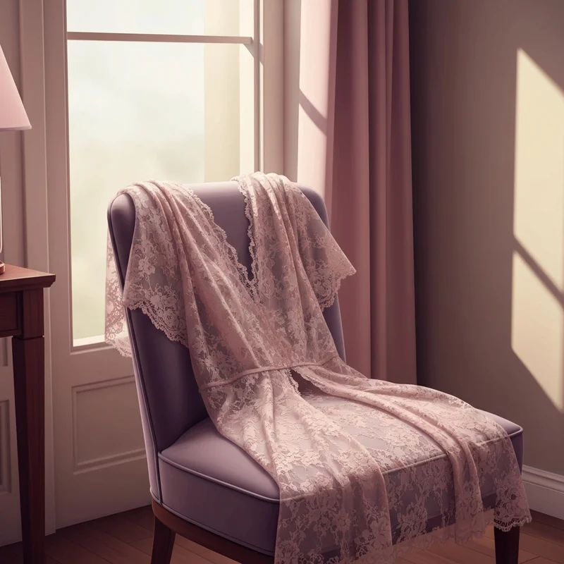 A high-quality, elegant breast cancer bra designed for comfort and style resting in a sunlit bedroom.