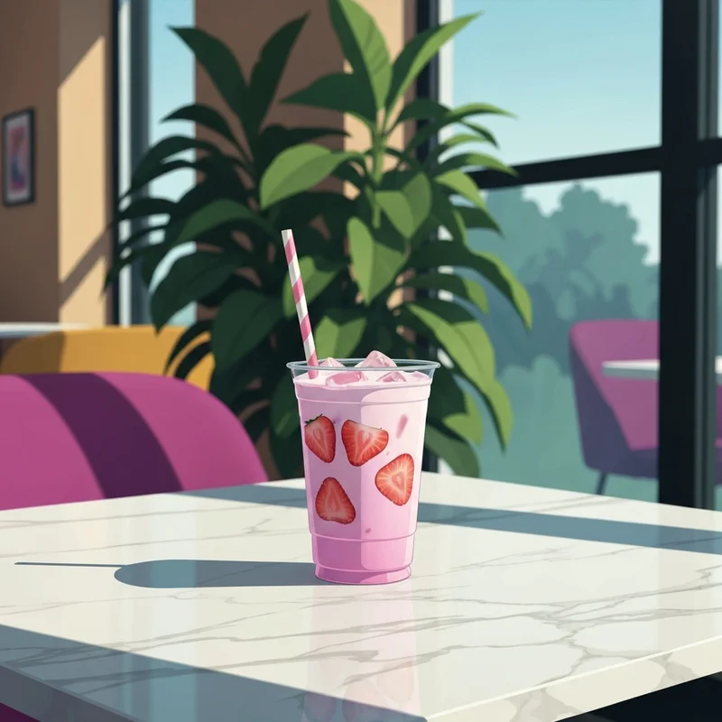 A close-up of a refreshing beverage illustrating pink drink starbucks nutrition and aesthetic appeal.