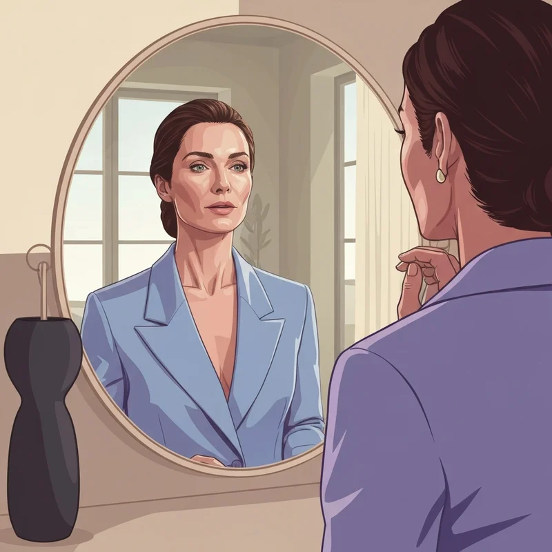 A young woman reflecting on her skincare routine and wondering how much is the botox for a refreshed appearance.