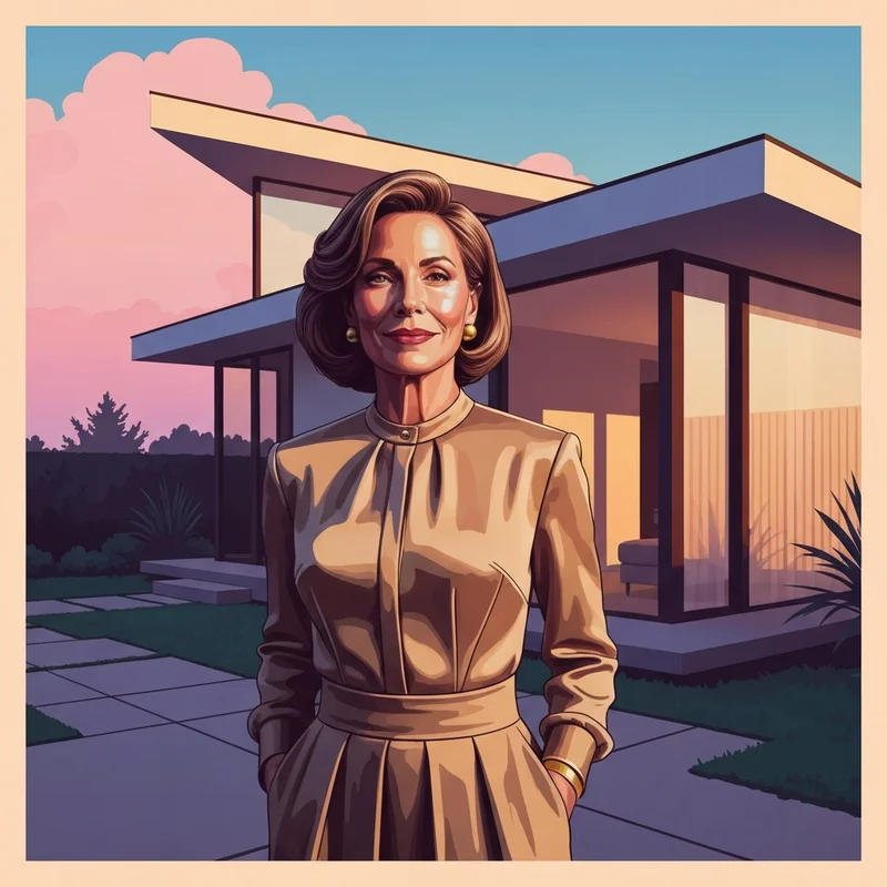 A powerful representation of the self-actualized era of Halle Berry, symbolizing midlife rebirth and dignity.