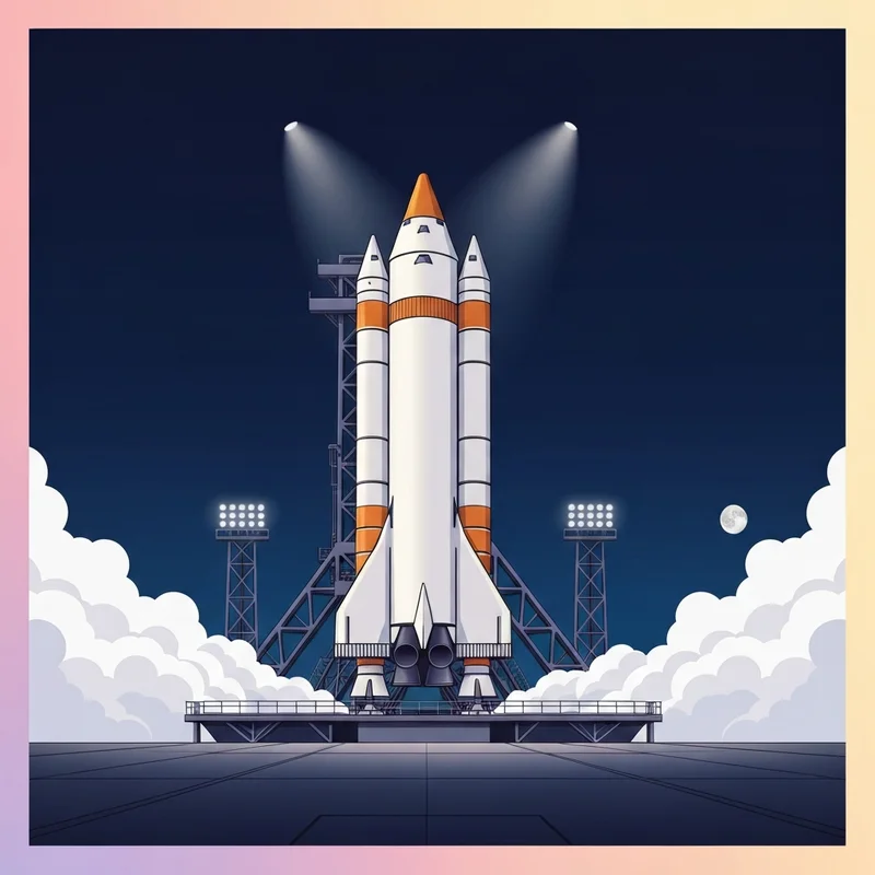 The massive SLS standing on the pad before a nasa artemis rocket launch at Kennedy Space Center.