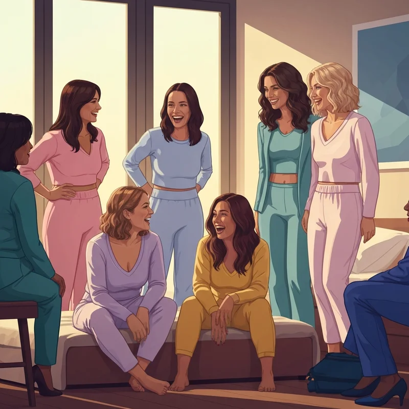 A group of young women feeling confident and comfortable, demonstrating how should a bra fit correctly in a supportive environment.