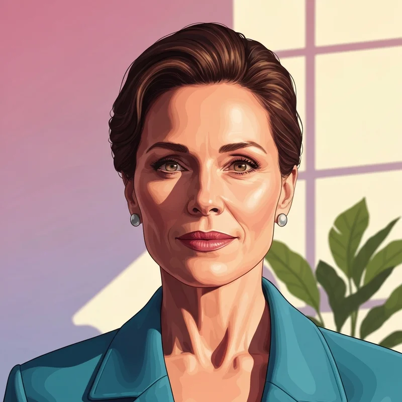 A woman with radiant skin reflecting the positive results of a botox injection.