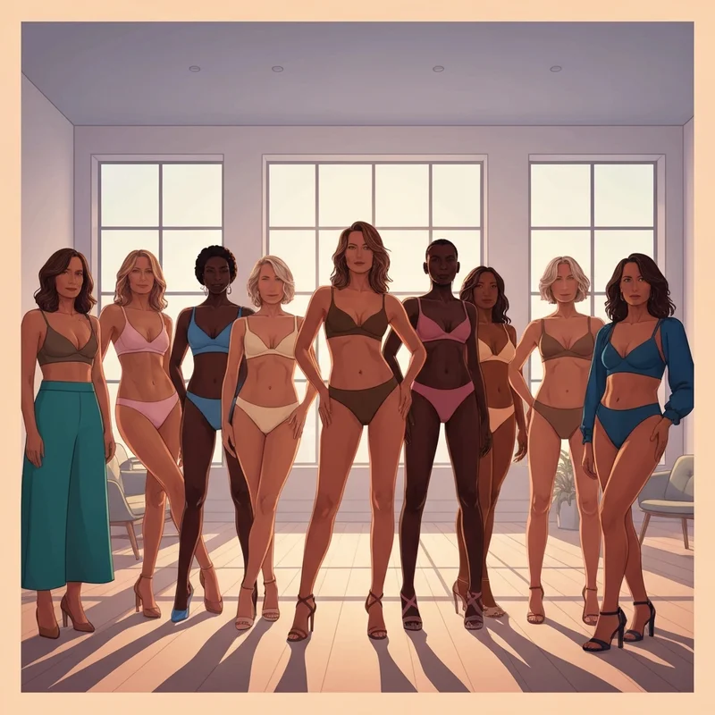 A group of women showcasing the perfect fit found using a bra sister sizes chart.
