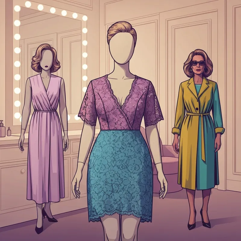 A stylish and modern bra designed for a g bra size on a mannequin in a warm boutique.