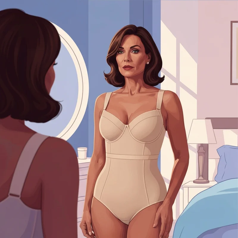 A woman demonstrating the confidence and lift provided by a high-quality full coverage push up bra.