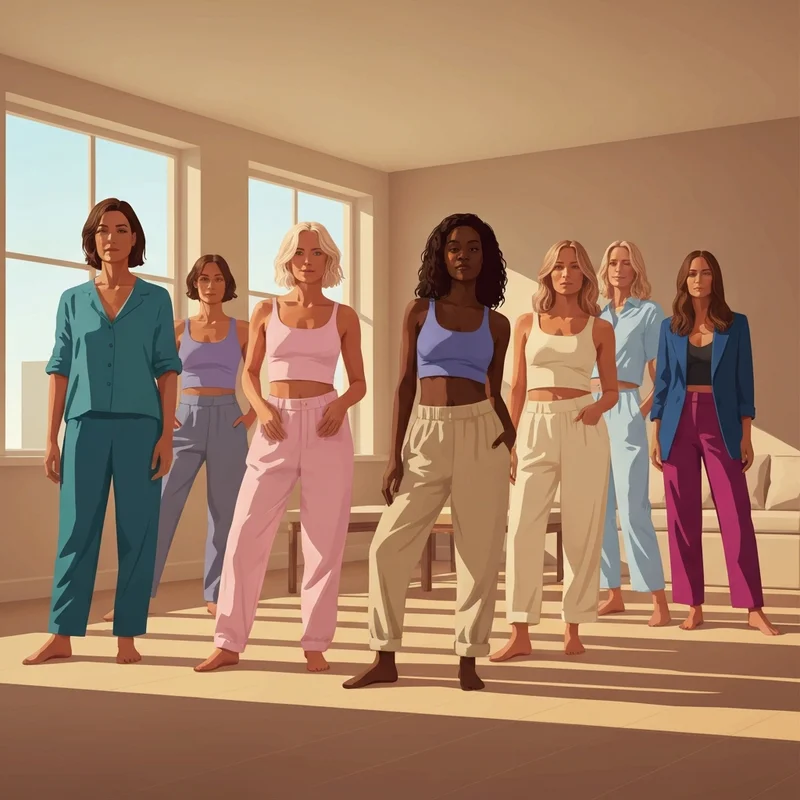 A group of empowered young women illustrating body autonomy in a setting where they are not allowed to wear a bra-related restrictions.