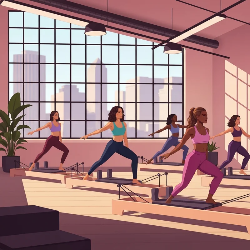 A modern and welcoming studio for pilates Memphis featuring reformers and a community atmosphere.