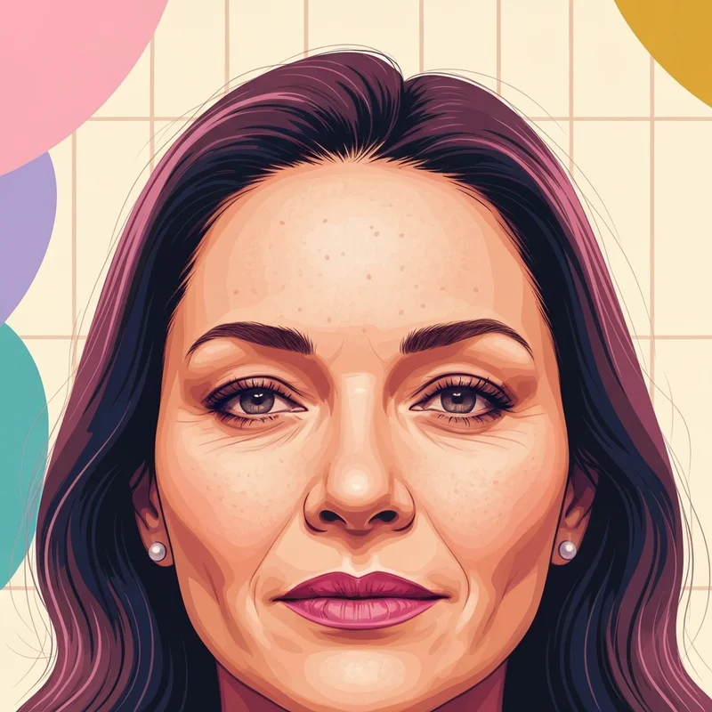 A close-up of smooth skin illustrating how long for botox to work during the settling period.