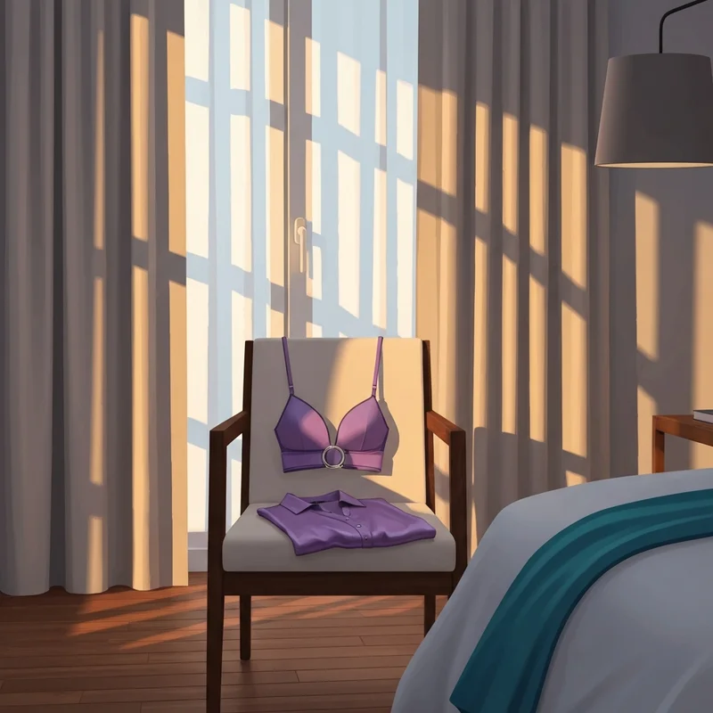 A high-quality front open bra with a polished metallic clasp, symbolizing an effortless morning ritual for modern women.