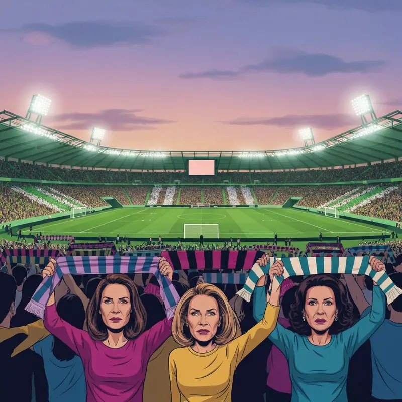 A high-energy football stadium atmosphere during the Real Betis vs Valencia C.F. match.