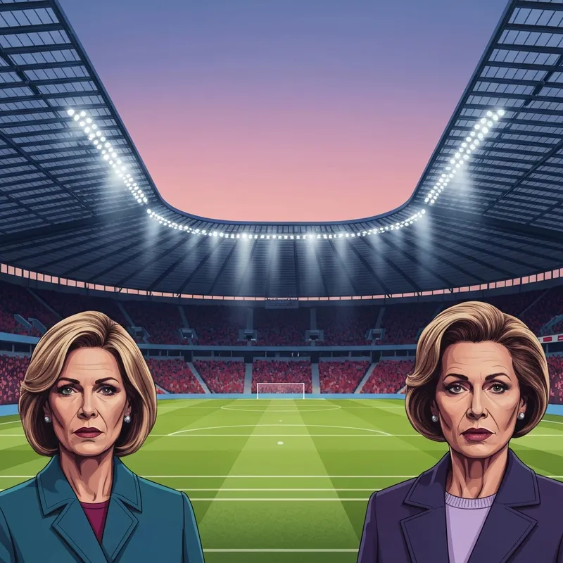 The intense atmosphere of the Aston Villa vs Brentford match at a crowded Villa Park under floodlights.