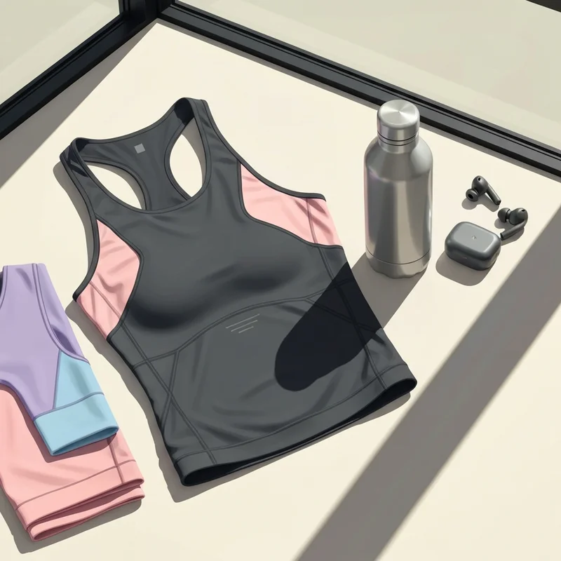 A high-quality sports bra online amazon displayed in a minimalist gym setting for an effortless athlete aesthetic.