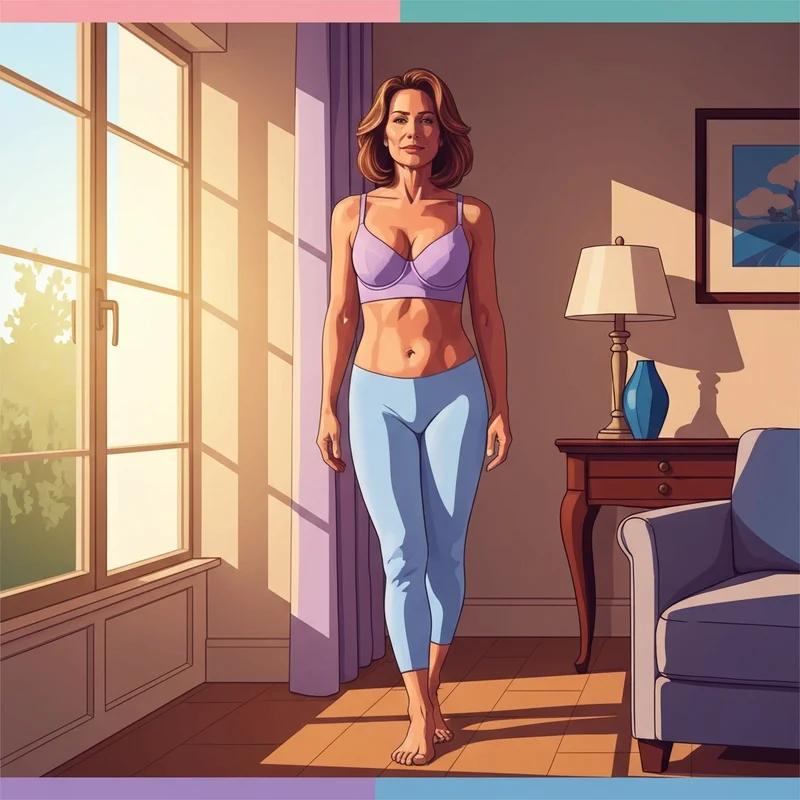 A woman feeling confident and supported in a high-quality 40C Cup Bra.