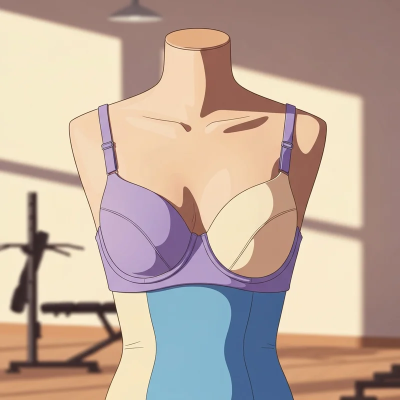 A high-performance panache underwire sports bra showing the encapsulated cup design for high-impact support.