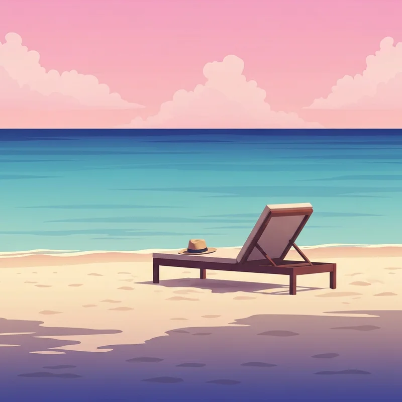 A serene tropical beach scene reflecting the quiet contemplation of travelers following news of cape verde stomach bug deaths.