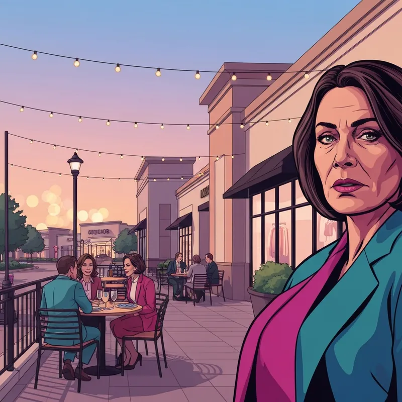 A group of fashionable friends enjoying cocktails at one of the top restaurants in the friendly center in Greensboro.