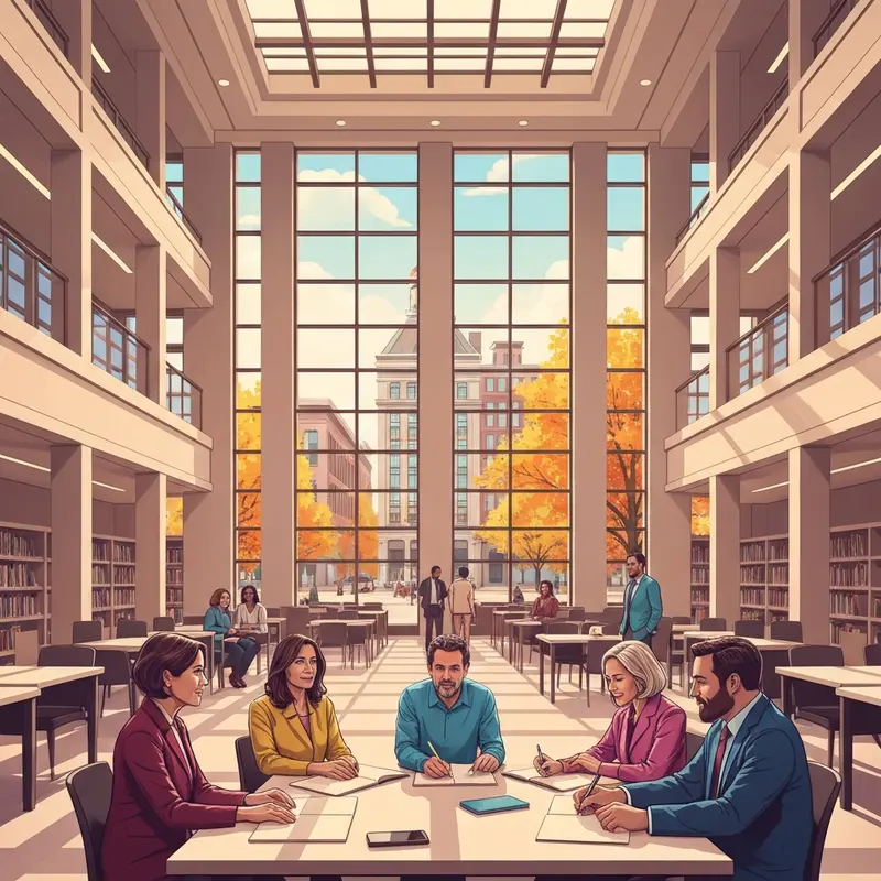 Community members participating in a workshop funded by the Friends & Foundation of the Rochester Public Library.