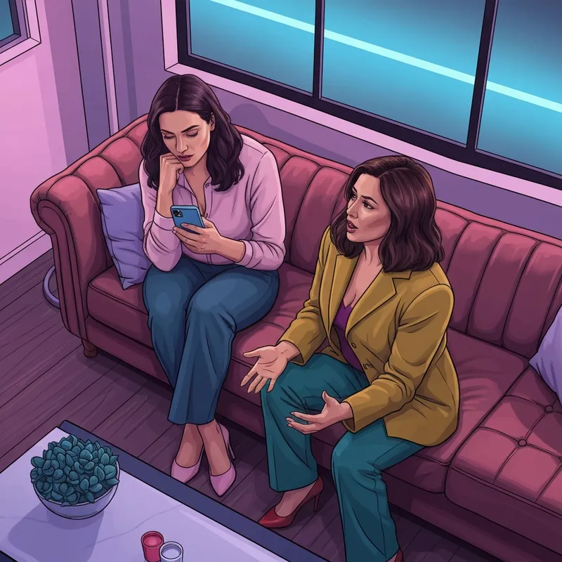 A group of friends navigating social dynamics and loyalty to test a friend's reciprocity.