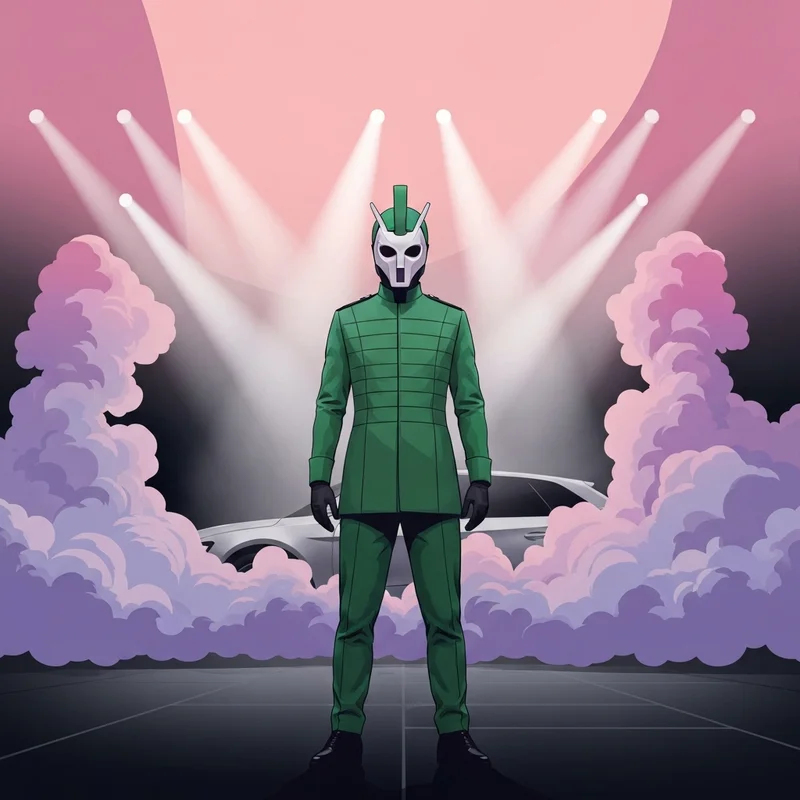 A visual representation of the Tyler, The Creator 2026 Grammys performance aesthetic.