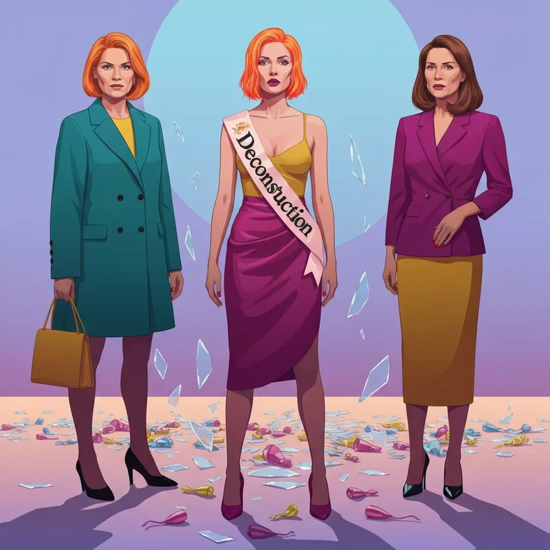 A visual representation of the Hayley Williams ego death era with themes of vulnerability and rock resilience.