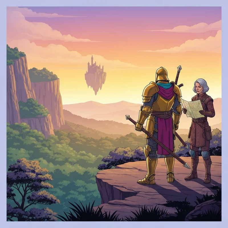 Two players standing together in Azeroth illustrating the wow refer a friend social experience.