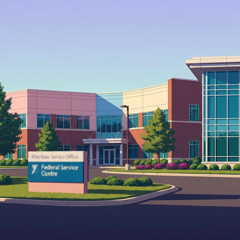 The exterior of the social security office york pa at 2670 Industrial Hwy with clear signage and a peaceful atmosphere.