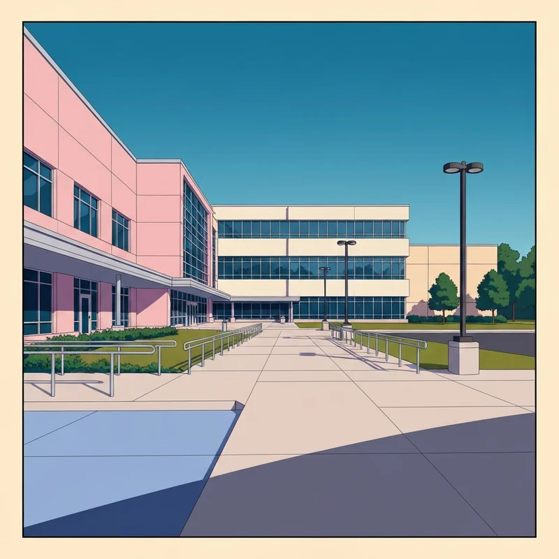 The exterior of the Social Security office Columbus GA on Armour Road, representing stability and federal support for Muscogee County residents.