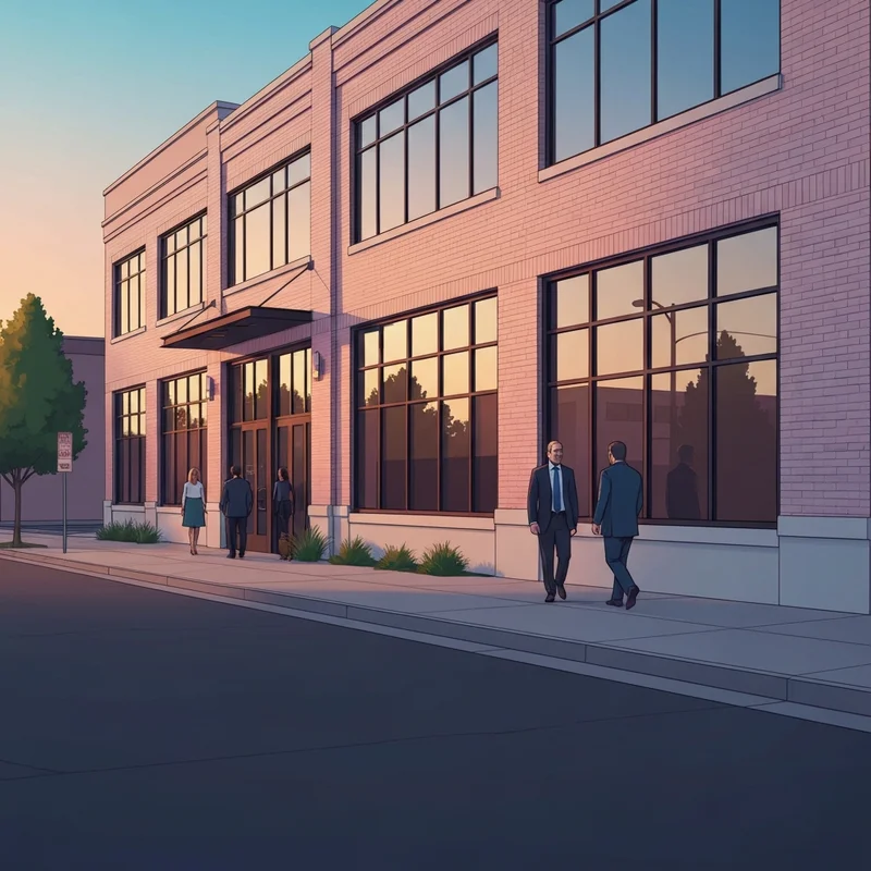 The exterior of the Heritage Social Club building in Garden City, Idaho during its transition into a private event center.