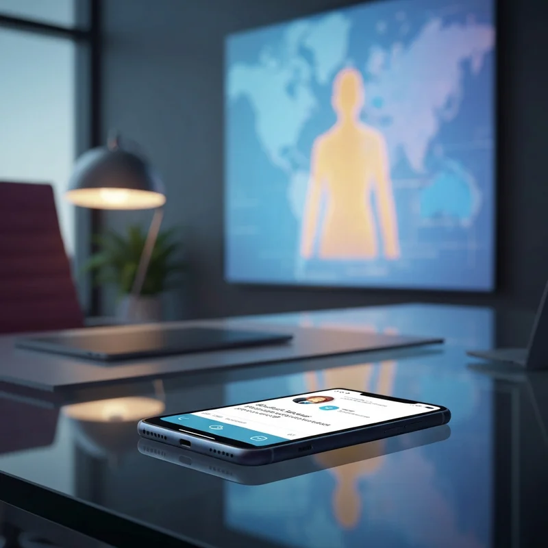 A high-tech digital interface displaying a verified truth social trump ukraine post with strategic markers and global map overlays.