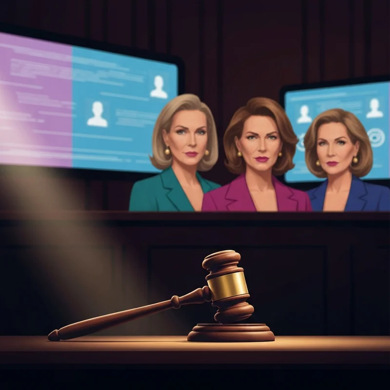 A symbolic representation of justice and forensic truth in the brendan banfield trial verdict.