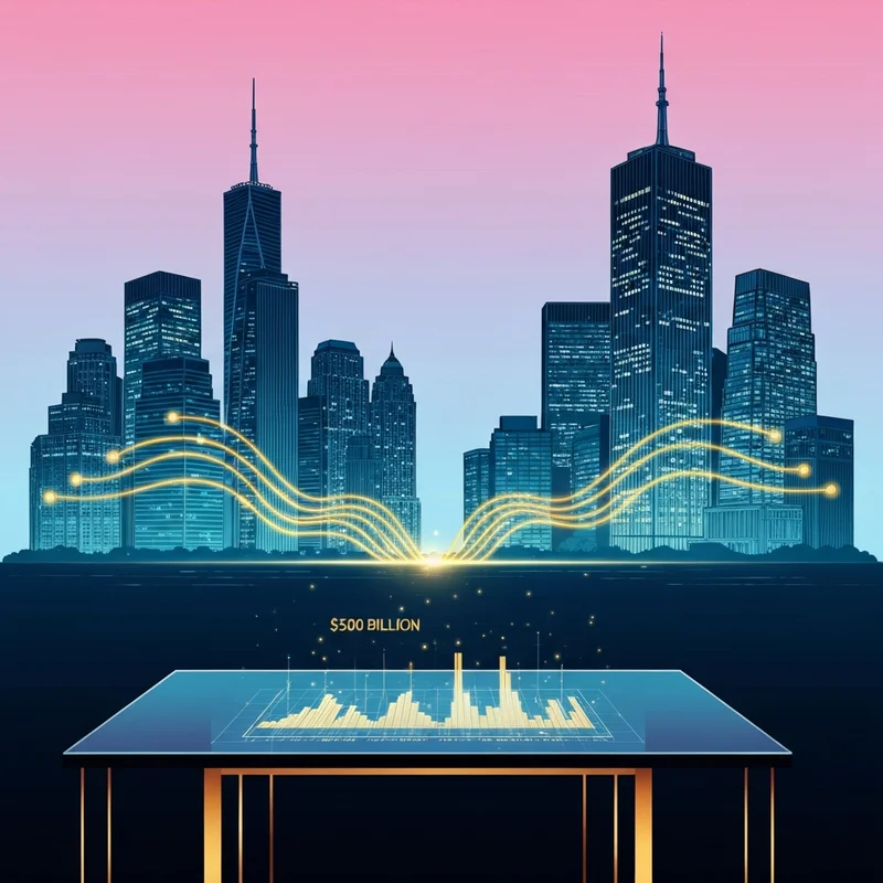 A futuristic digital map showing vibrant trade routes and economic connections between India and the United States, symbolizing the india us trade deal.