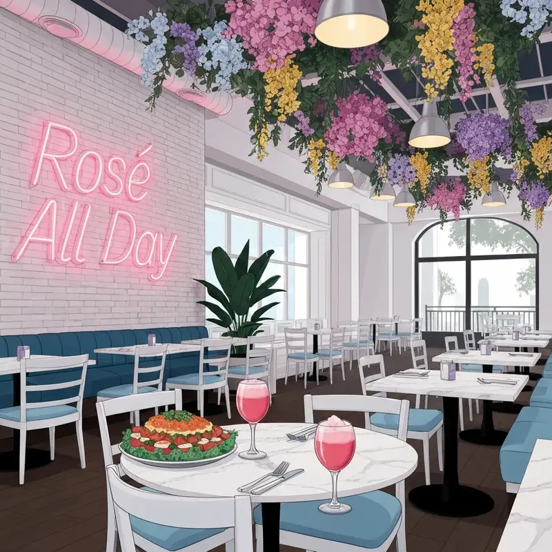 Hampton Social Atlanta: The Ultimate Guide to Rosé, Reservations & Coastal Vibes