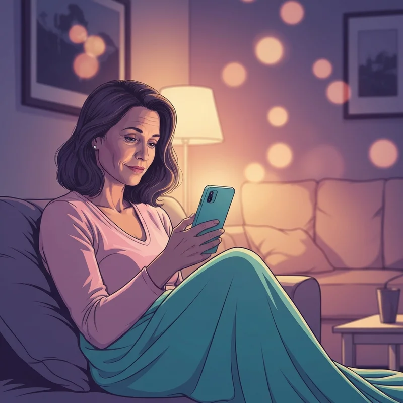 A person finding comfort while searching for i need emotional support online.