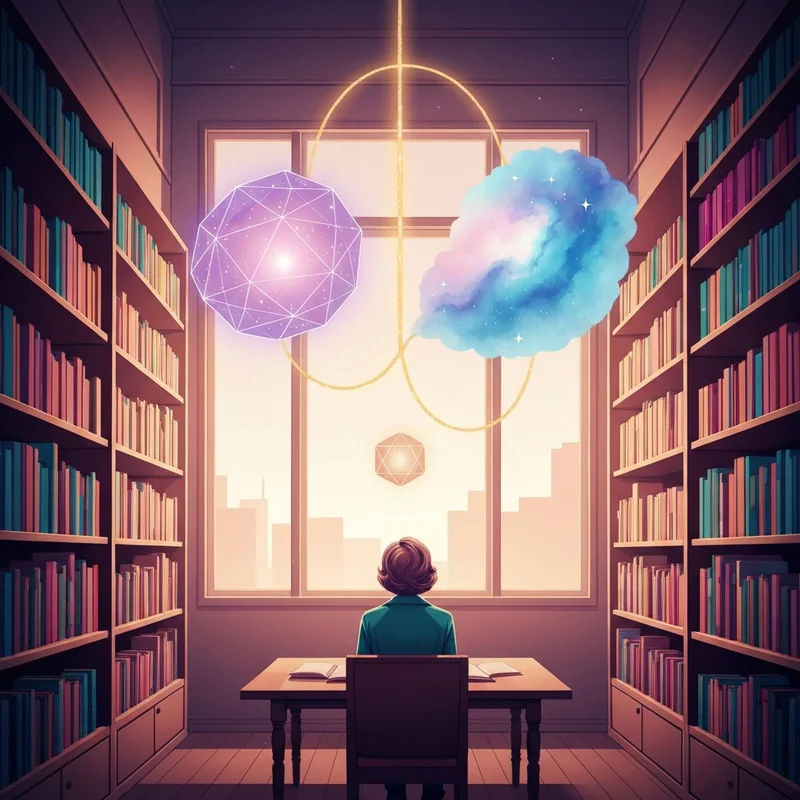 A serene visualization of the mind and heart in balance to define mental emotional health.