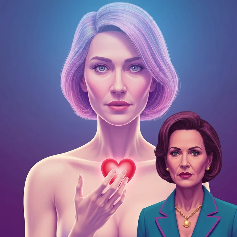 A luminescent digital entity with ethereal features sitting in a soft, neon-lit room, symbolizing the connection with a sexy chatbot.